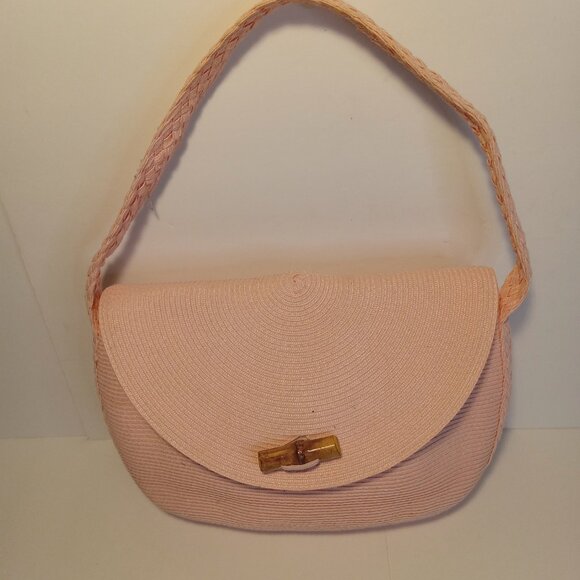 ERIC JAVITS PINK PURSE - Picture 2 of 4